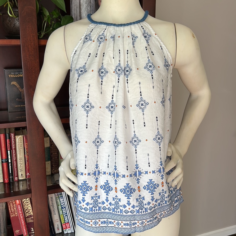 Skies are Blue boho top